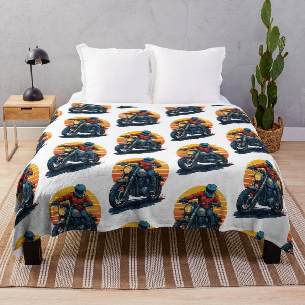 Item preview, Biker - Sunset Thrill Ride designed and sold by PickledjoArt.