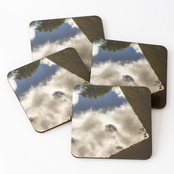Item preview, reflection of sky with clouds in water designed and sold by felipequeiroz.