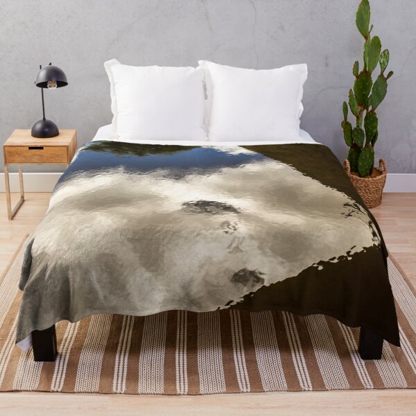 Item preview, reflection of sky with clouds in water designed and sold by felipequeiroz.