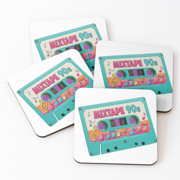 Item preview, Mixtape 90s – Retro Cassette Tape Pop Art for Music Lovers designed and sold by 001Haiba.