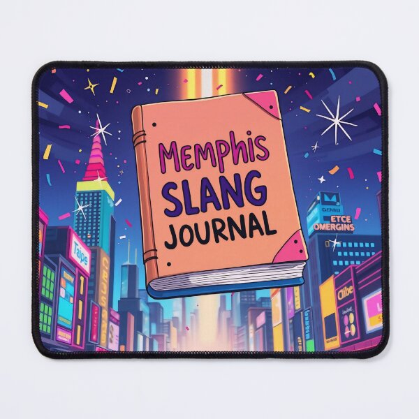 Artikelvorschau, Memphis Slang Journal entworfen und verkauft von casamomo.