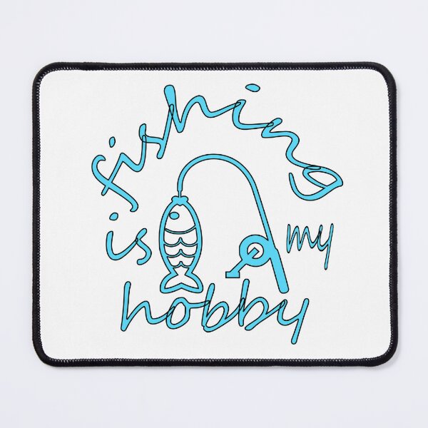 Item preview, Fishing Is My Hobby – Angler & Outdoor Sports Design – Fishing Lover Gift designed and sold by sednalafandy79.