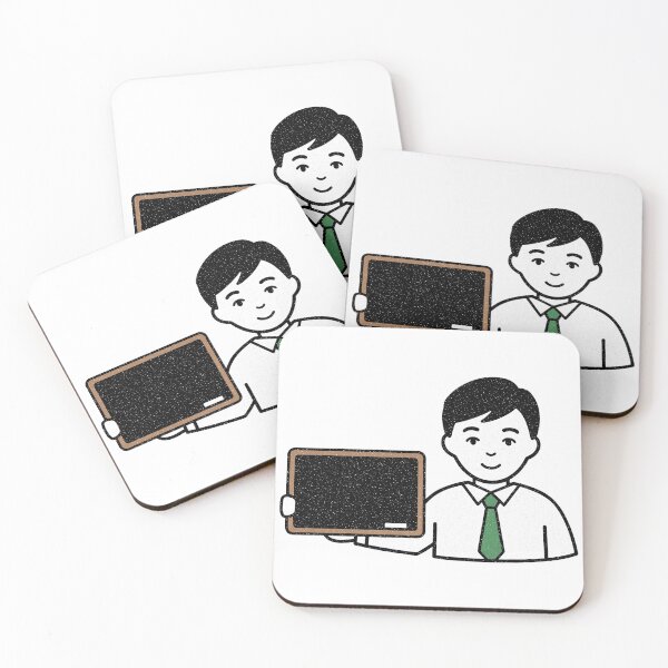 Item preview, Teacher Pride – Minimalist Chalkboard Icon Art designed and sold by 001Haiba.