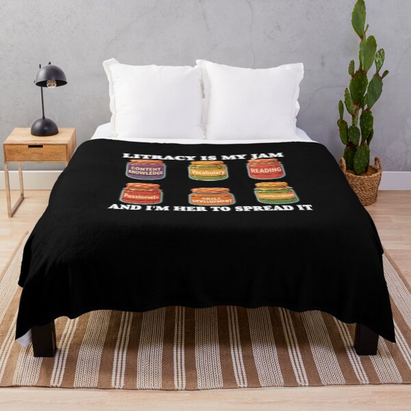 Item preview, Retro Literacy Is My Jam Shirt Funny Reading Teacher Book Lover Gift designed and sold by BellaFShop.