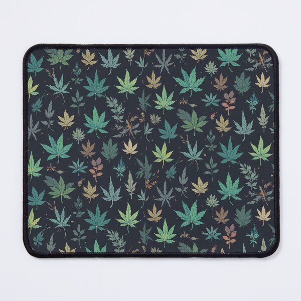 Item preview, Cannabis Nature Dark Fantasy Abstract Pattern Artistic Colorful designed and sold by ART ATTACK ZONE.