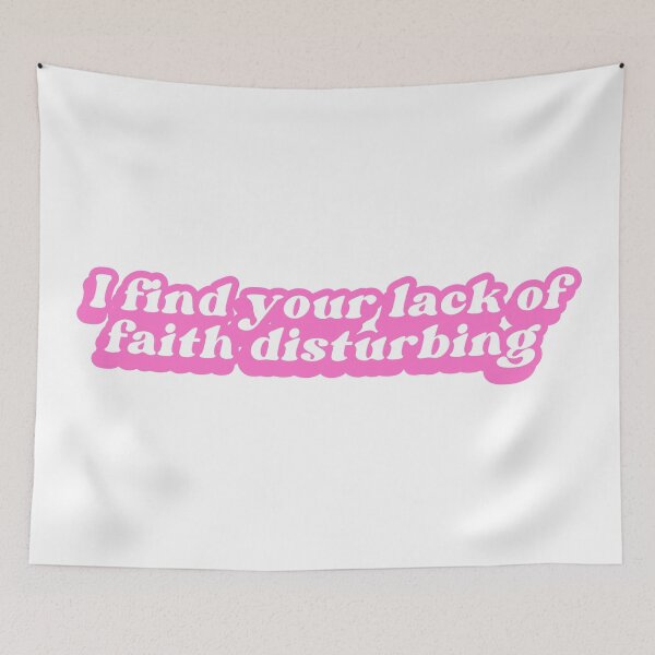 Item preview, I FIND YOUR LACK OF FAITH DISTURBING designed and sold by SWETA HALDER.