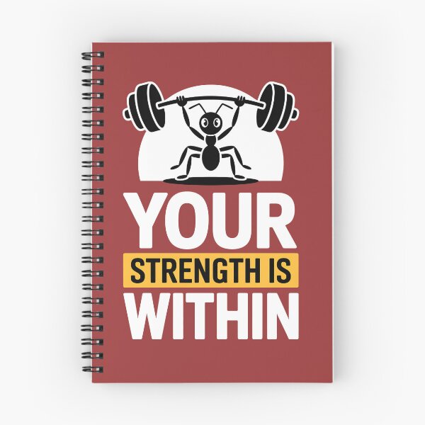 Item preview, Ant Lifting Barbell Inner Strength designed and sold by AdibaArt.