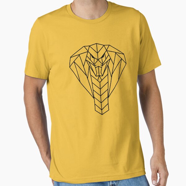 Item preview, Geometric Cobra – Bold Minimal Snake Design designed and sold by Jack’s Shirts Craft.