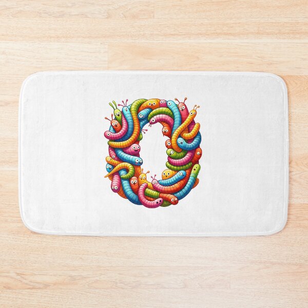 Item preview, A wiggle of worms, cartoon fun designed and sold by LoneAngel.