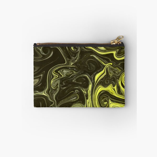 Item preview, Yellow Liquid Abstract Pattern designed and sold by AffordableArtCo.