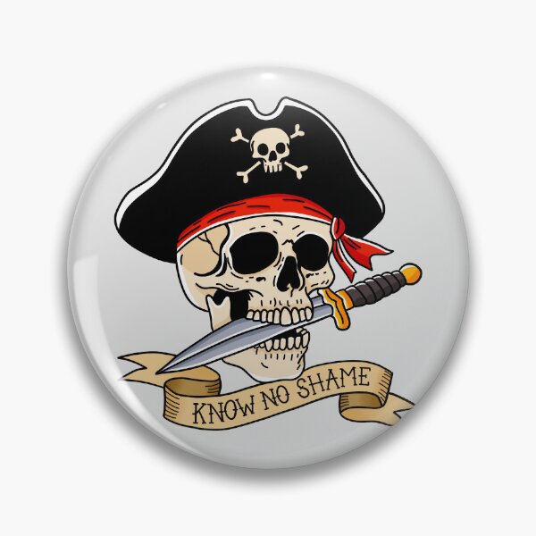 Item preview, Skull Old School – Know No Shame designed and sold by byebyesally.