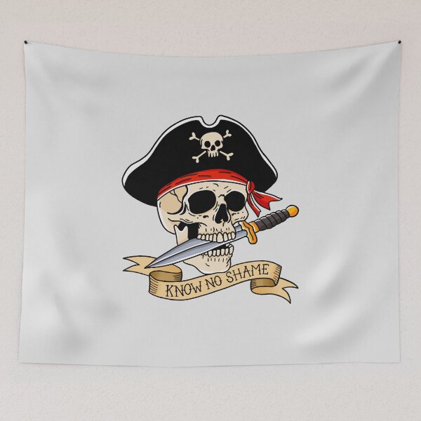 Item preview, Skull Old School – Know No Shame designed and sold by byebyesally.