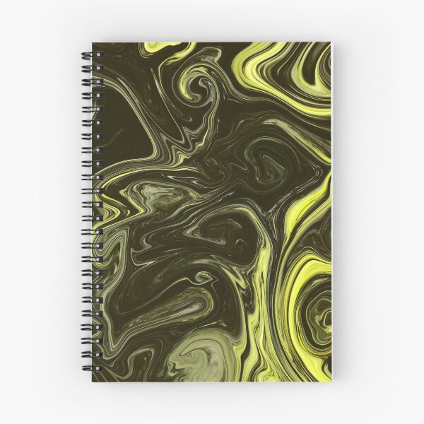 Item preview, Yellow Liquid Abstract Pattern designed and sold by AffordableArtCo.