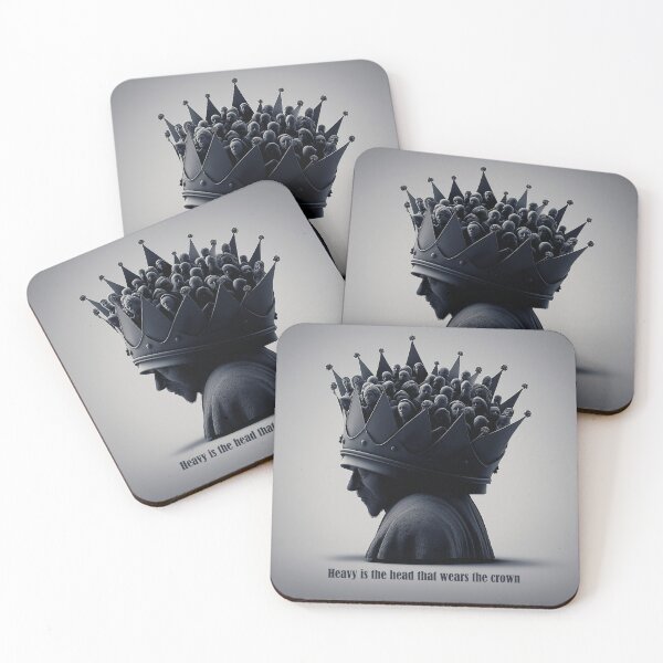 Item preview, Heavy Is The Head That Wears The Crown designed and sold by Abstractarium.