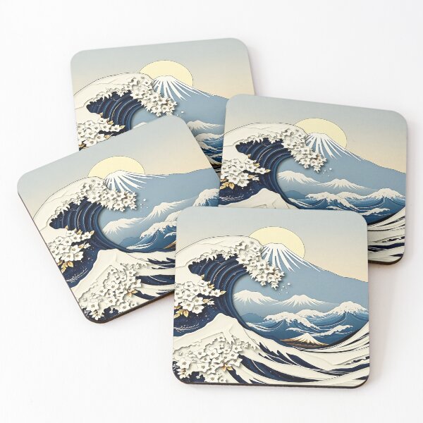Item preview, Pastel Shards – Sea and Fuji in Poetry. designed and sold by Ralek.