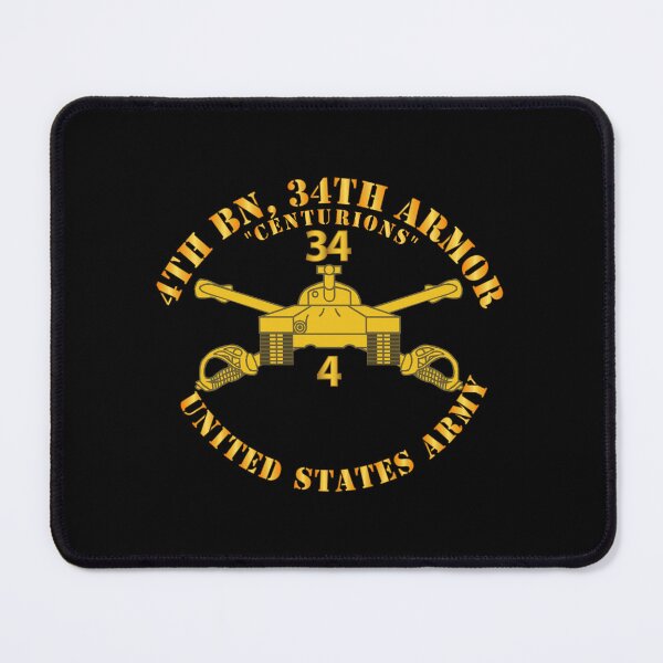 Item preview, Army - 4th Bn, 34th Armor - Centurions  - Armor Branch designed and sold by Military Insignia Products.