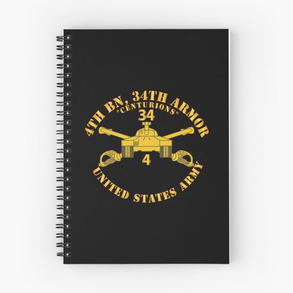 Item preview, Army - 4th Bn, 34th Armor - Centurions  - Armor Branch designed and sold by Military Insignia Products.