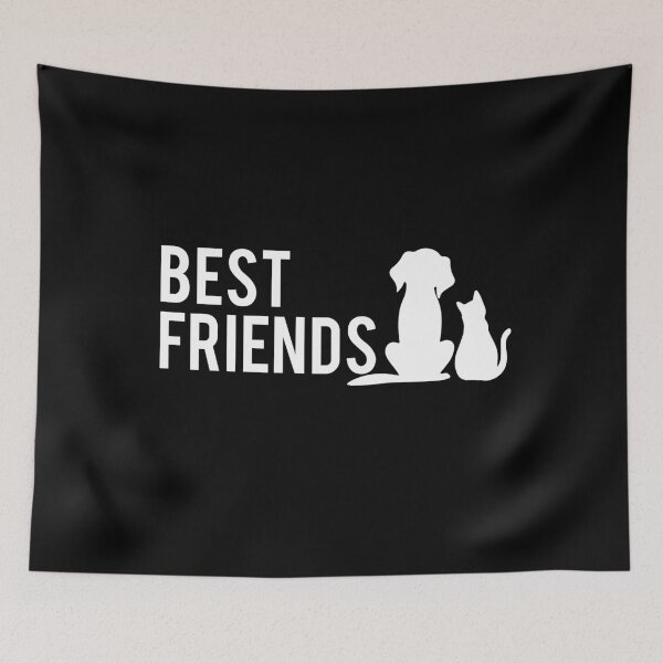 Item preview, Best Friends- Every Dog and cat Are My Friend designed and sold by Al Collections.