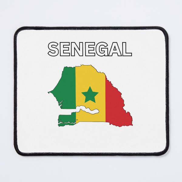 Item preview, Senegal Flag Map designed and sold by atomstartup.