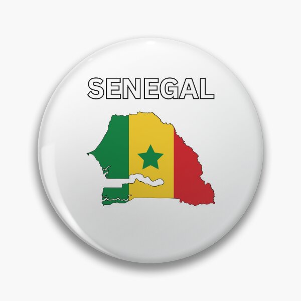 Item preview, Senegal Flag Map designed and sold by atomstartup.