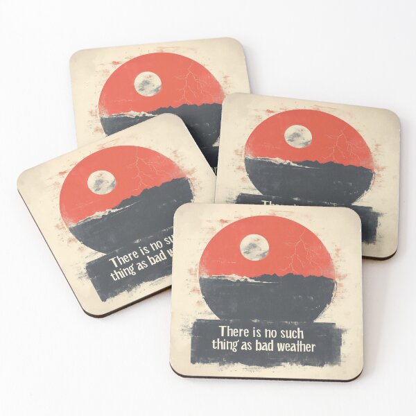 Item preview, There Is No Such Thing As Bad Weather designed and sold by Abstractarium.