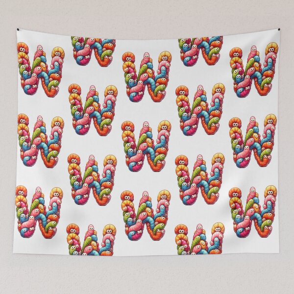 Item preview, A whole wiggle of cartoon worms, fantasy fun designed and sold by LoneAngel.