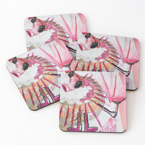 Item preview, Art Print & More: Pink Dragons – Poetic Miniature Series – 451 Igsi | Annette Kunow designed and sold by KunowArtShop.