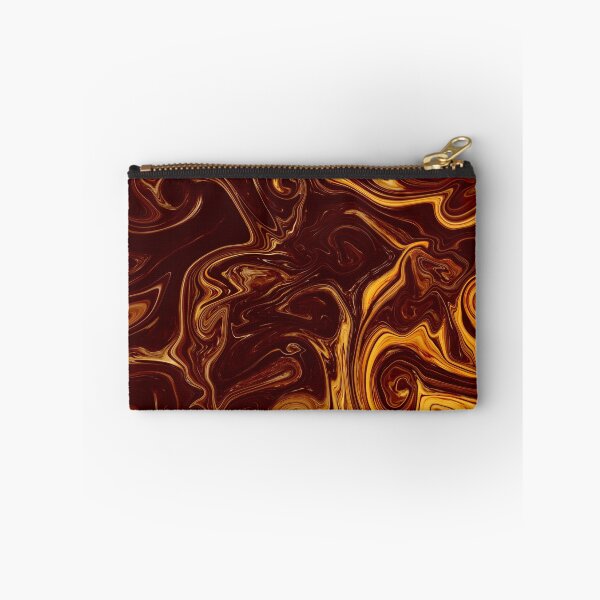 Item preview, Orange Liquid Abstract Pattern designed and sold by AffordableArtCo.