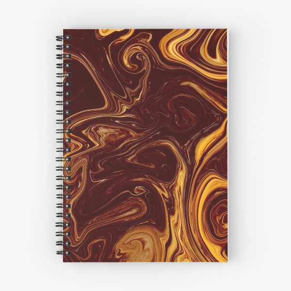 Item preview, Orange Liquid Abstract Pattern designed and sold by AffordableArtCo.