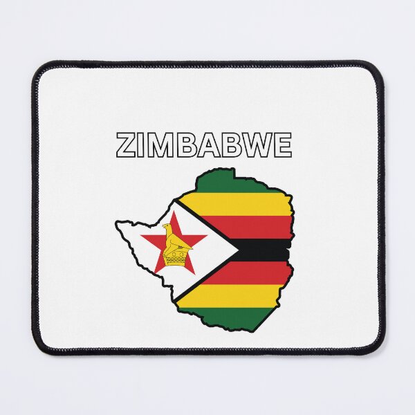 Item preview, Zimbabwe Flag Map designed and sold by atomstartup.
