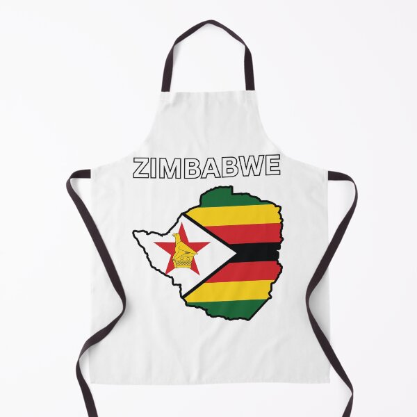 Item preview, Zimbabwe Flag Map designed and sold by atomstartup.