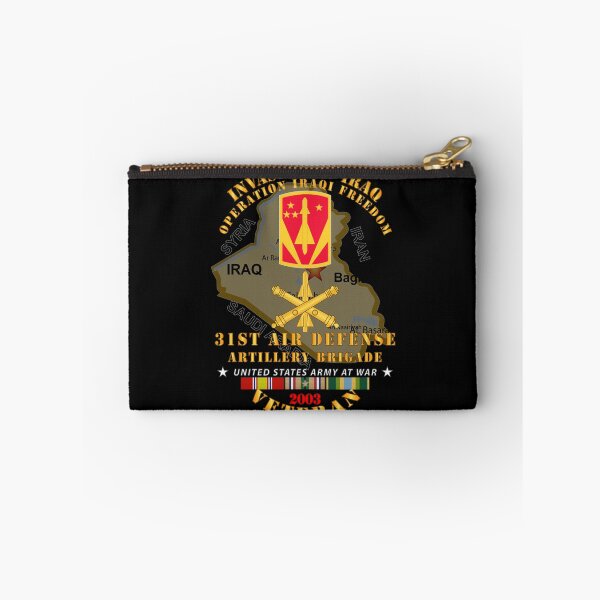 Item preview, Army - 31st Air Defense Artillery Bde - OIF - Invasion - 2003 w IRAQ SVC designed and sold by Military Insignia Products.