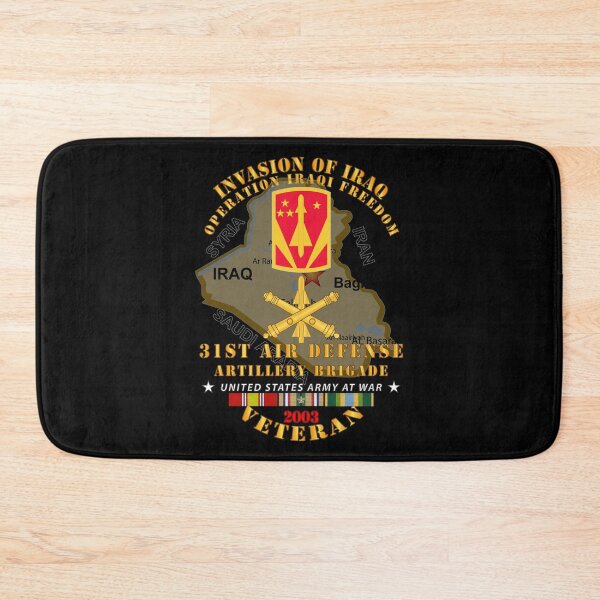 Item preview, Army - 31st Air Defense Artillery Bde - OIF - Invasion - 2003 w IRAQ SVC designed and sold by Military Insignia Products.