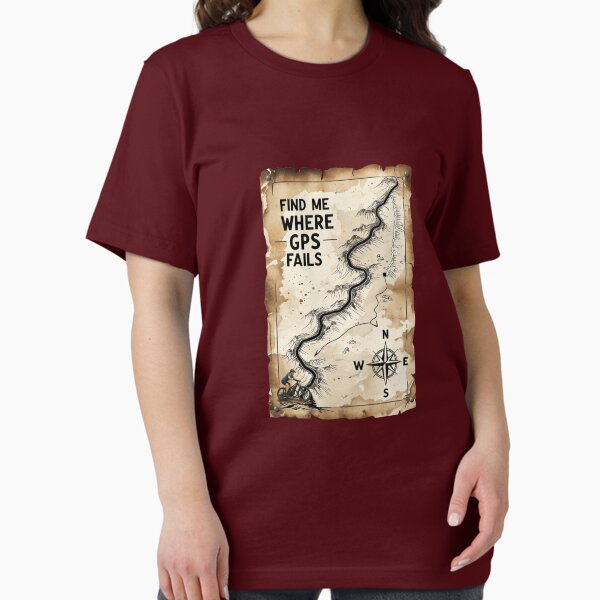 Item preview, Find Me Were GPS Fails – Adventure Illustration designed and sold by GrafRaf Studio.