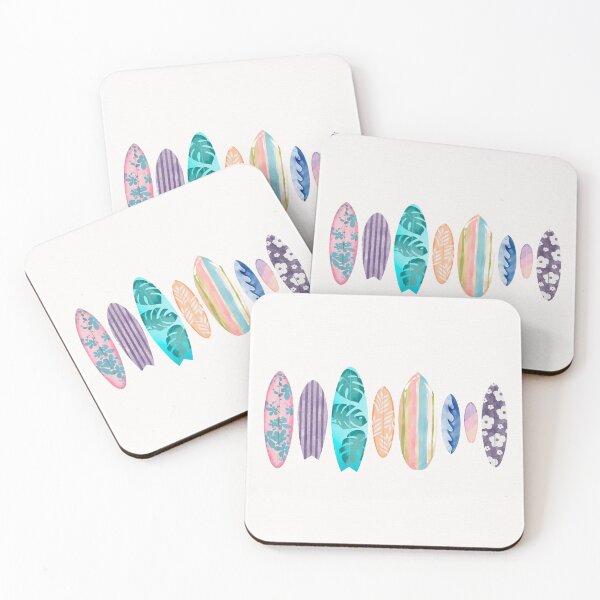 Artikelvorschau, Surfboard Art entworfen und verkauft von Allison Diane Designs.