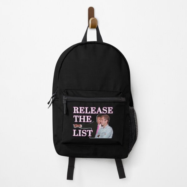 Item preview, Release the Epstein List featuring Jeffrey Epstein and Donald Trump designed and sold by Signs for Dark Times.