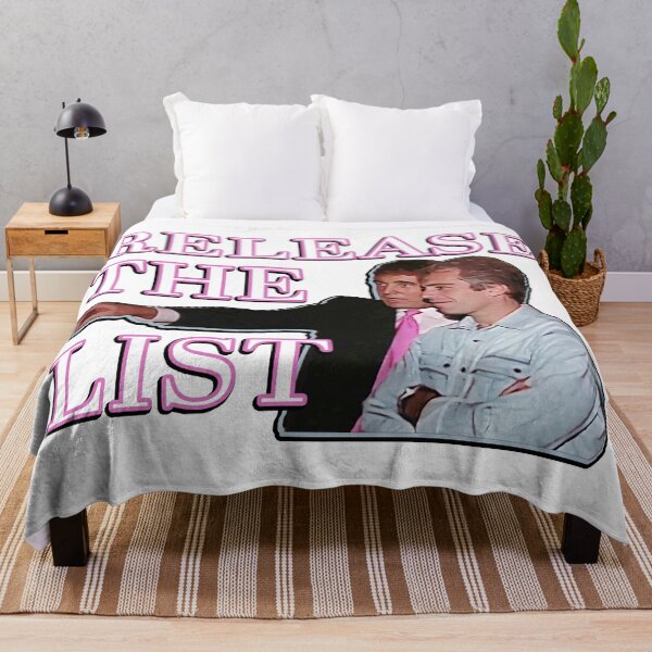 Item preview, Release the Epstein List featuring Jeffrey Epstein and Donald Trump designed and sold by Signs for Dark Times.