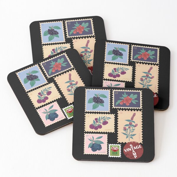 Item preview, Fruit Vintage Stamp  designed and sold by MajeStreet.