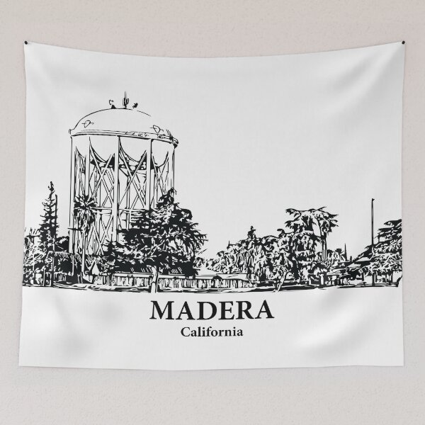 Item preview, Madera - California designed and sold by Lakeric Cityscapes.