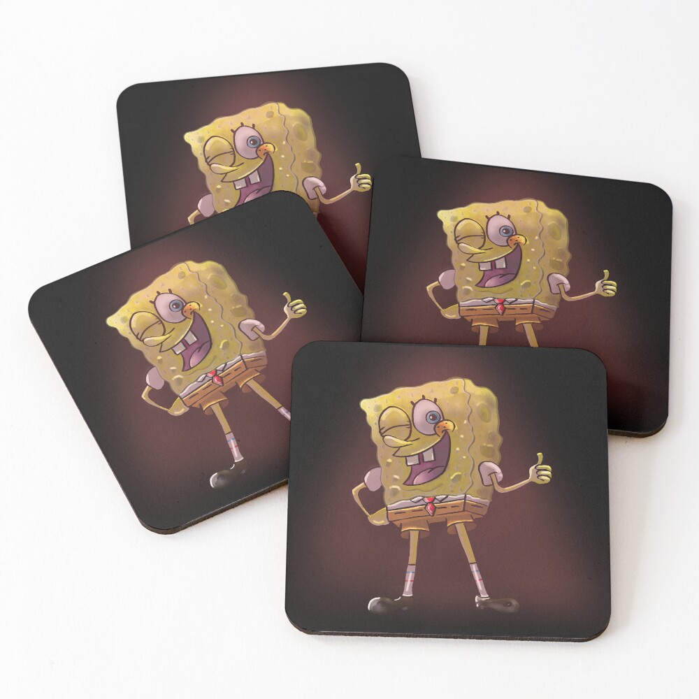Item preview, Coasters (Set of 4) designed and sold by DrawInPixels.