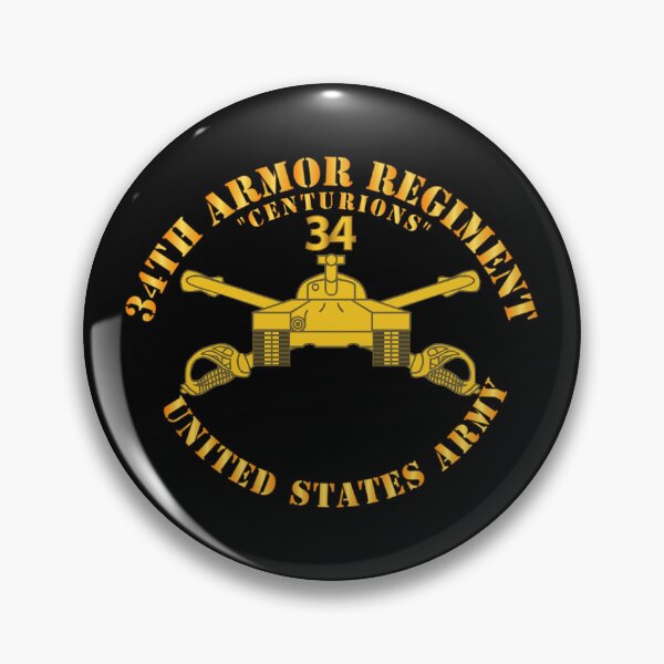 Item preview, Army - 34th Armor - Centurions  - Armor Branch designed and sold by Military Insignia Products.