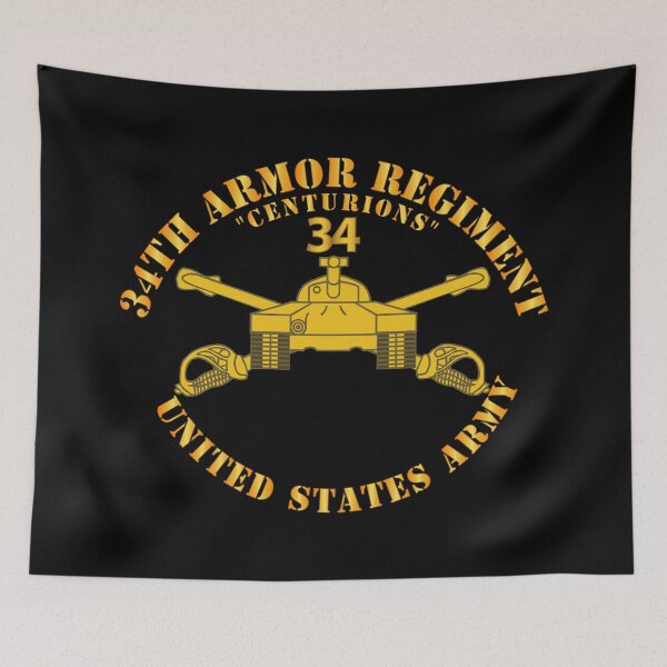 Item preview, Army - 34th Armor - Centurions  - Armor Branch designed and sold by Military Insignia Products.