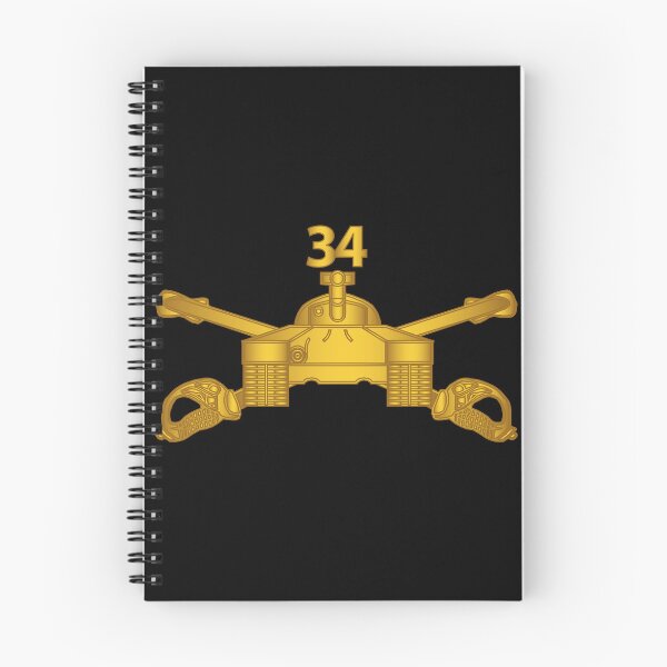 Item preview, Army - 34th Armor Regiment - Armor Branch wo Txt designed and sold by Military Insignia Products.