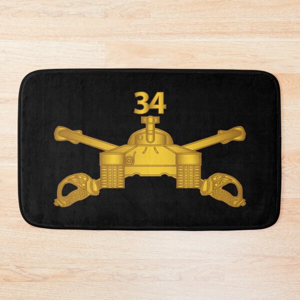 Item preview, Army - 34th Armor Regiment - Armor Branch wo Txt designed and sold by Military Insignia Products.