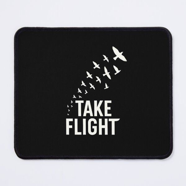 Item preview, Take Flight – Inspirational Bird Silhouette Freedom Design designed and sold by Furr-n-Purr.