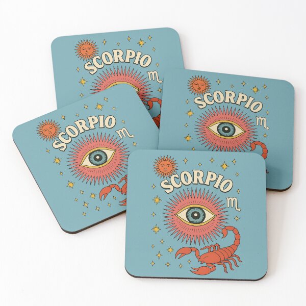 Item preview, Scorpio Zodiac Mystical Eye Scorpion Design designed and sold by artra-shop.