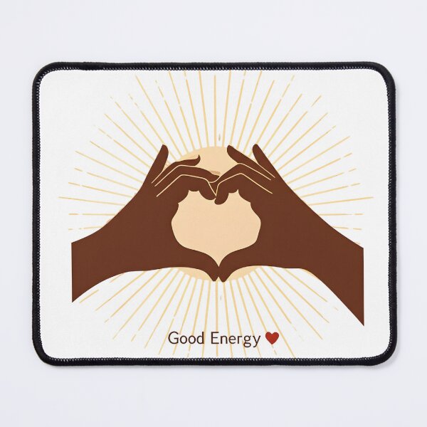 Item preview, Good Energy – Heart Hands & Radiant Sun  Positive Vibes T-Shirt designed and sold by JaroPrints.