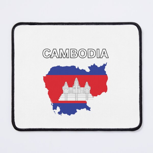 Item preview, Cambodia Flag Map designed and sold by atomstartup.
