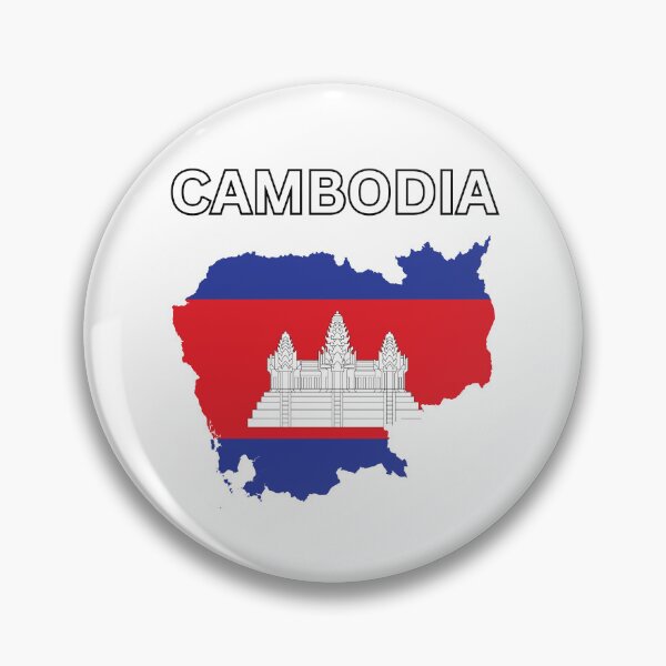Item preview, Cambodia Flag Map designed and sold by atomstartup.