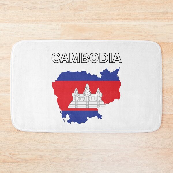 Item preview, Cambodia Flag Map designed and sold by atomstartup.